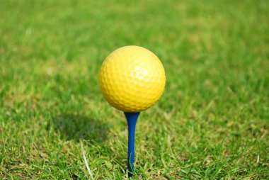Sarı golf topu