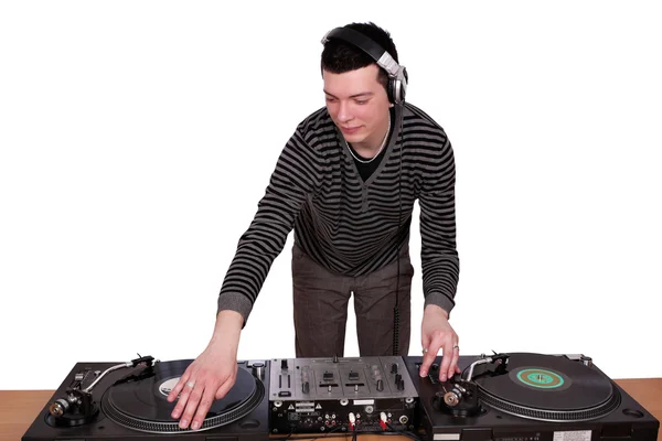 DJ spela musik — Stockfoto