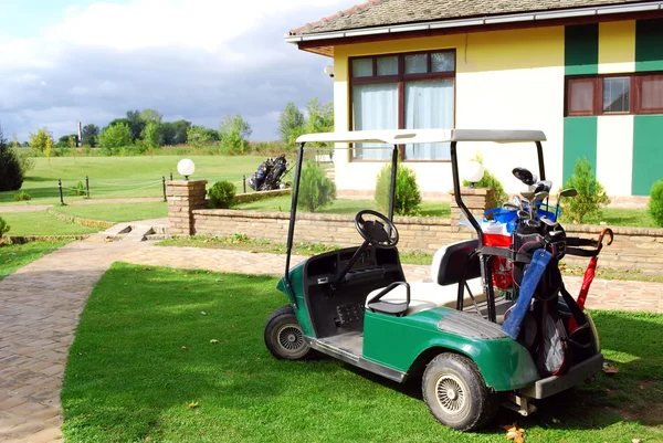 Golf cart auto — Stockfoto