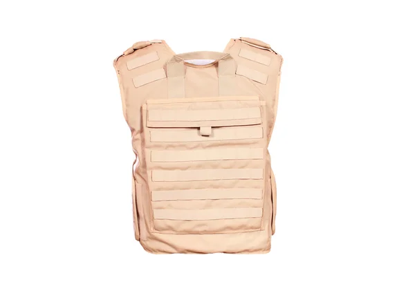 Backside of bulletproof vest isolated — Stock Photo, Image