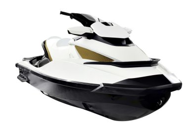 Jet ski front view isolated clipart
