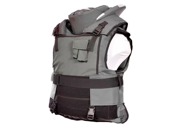 Green bulletproof vest — Stock Photo, Image