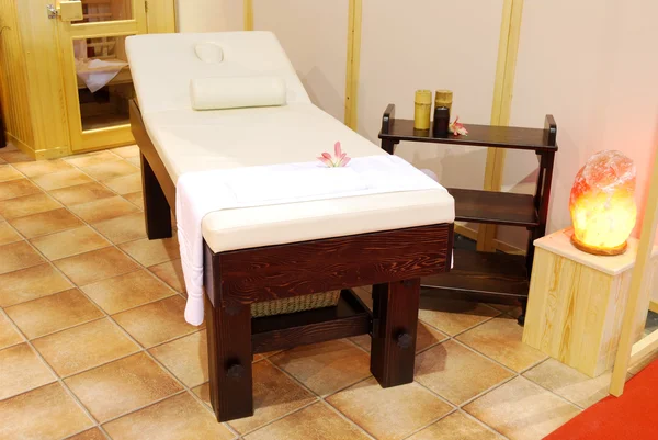 stock image Massage bed