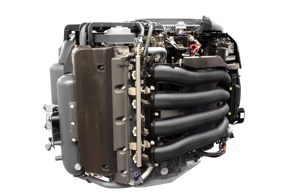 Yacht turbo engine isolated — Stock Photo, Image