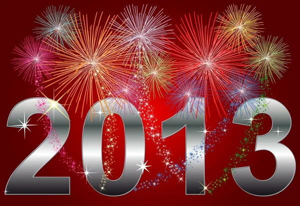 Neues Jahr 2013 — Stockfoto
