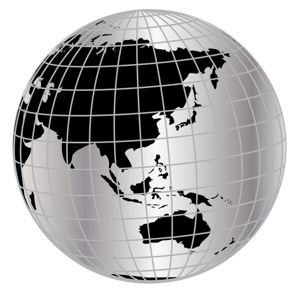 Globe in net