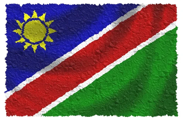 Vlag van Namibië — Stockfoto