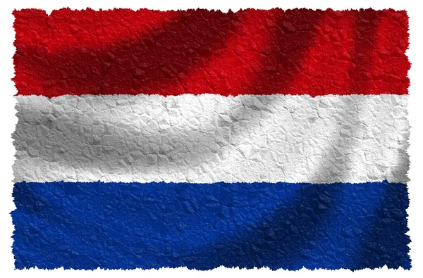 Nederländernas flagga — Stockfoto