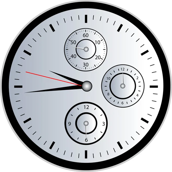Chrono horloge — Stockvector