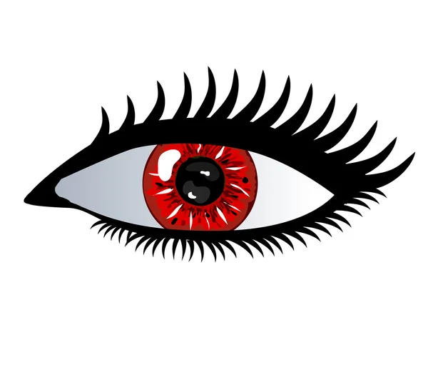 Ανθρώπινο μάτι — Διανυσματικό Αρχείο