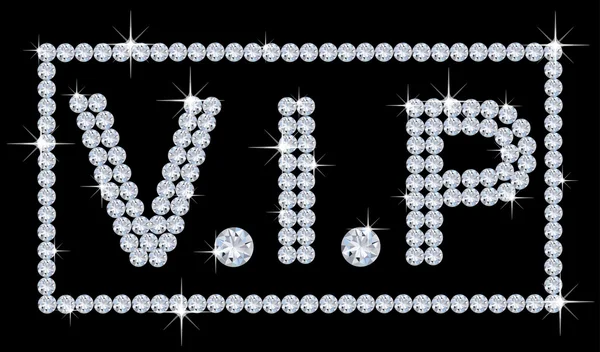 Diamantes VIP — Vector de stock