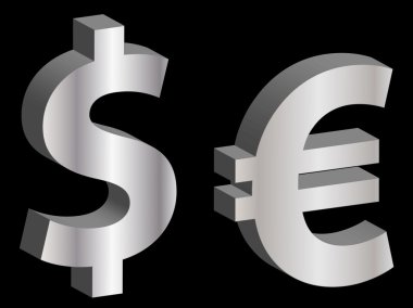 dolar euro sembolleri