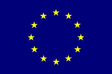 Flag of the European Union clipart