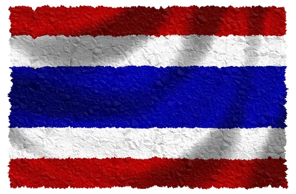 Vlag van thailand — Stockfoto