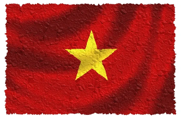 Vietnam zászlaja — Stock Fotó