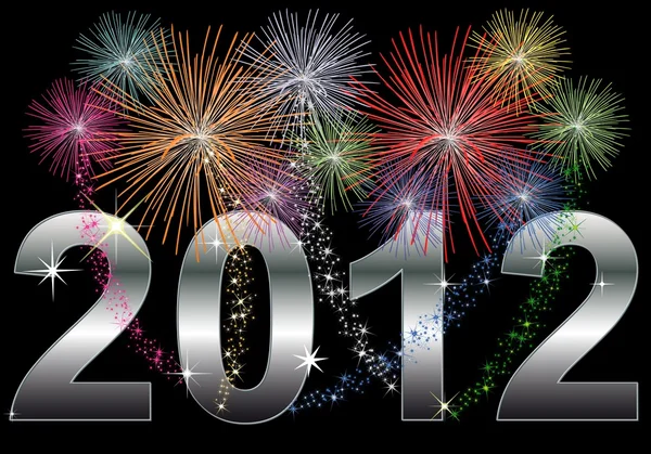 Nový rok 2012 — Stock fotografie