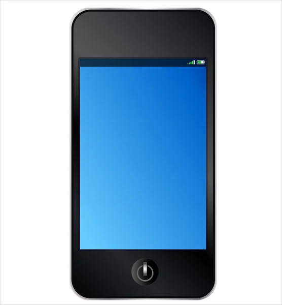 Сенсорный экран смартфона — стоковое фото