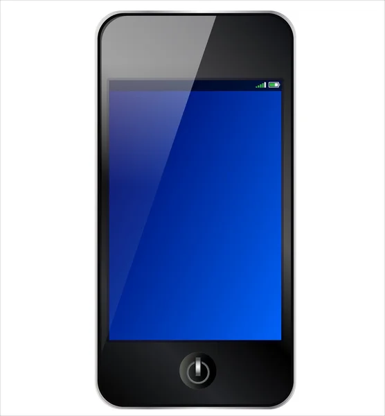 Ekran dotykowy smartfona — Zdjęcie stockowe