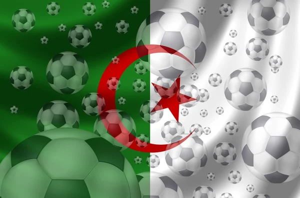 Futebol Argélia — Fotografia de Stock