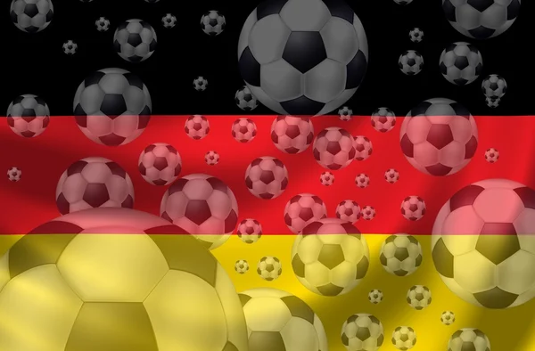 Futbol Almanya — Stok fotoğraf