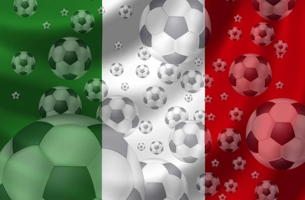 Futebol Itália — Fotografia de Stock