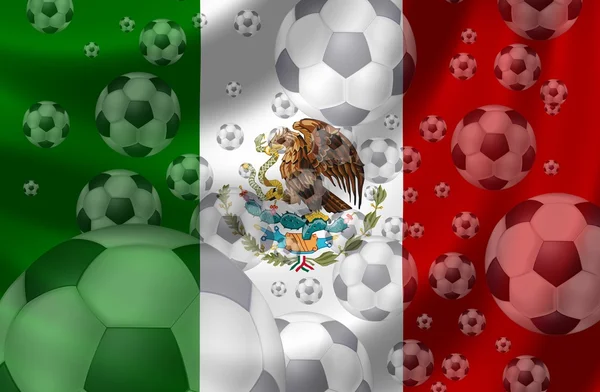 축구 멕시코 — 스톡 사진