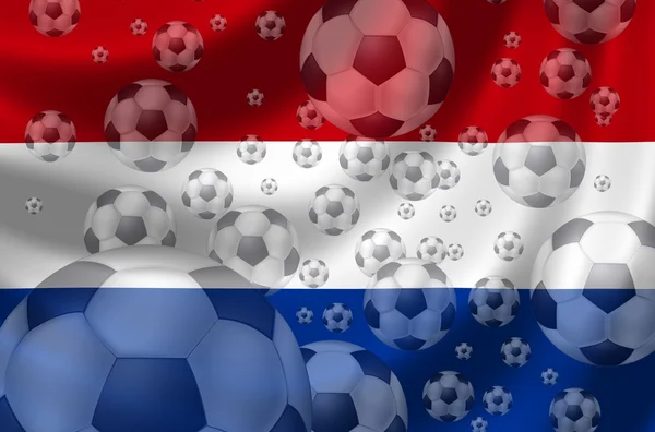 Футбол Нідерландів — стокове фото