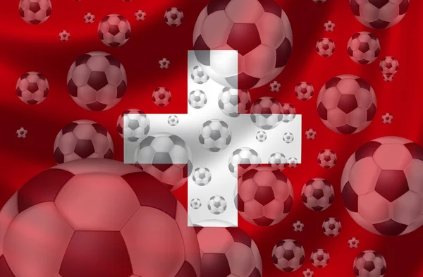 Soccer Switzerland — Stock Photo, Image