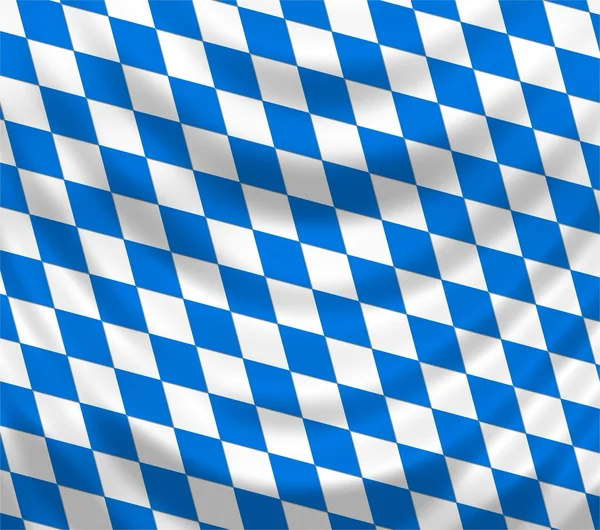 Bayerische Fahne — Stockfoto