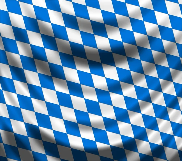 Bayerische Fahne — Stockfoto
