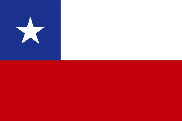 Bendera Chile — Stok Foto