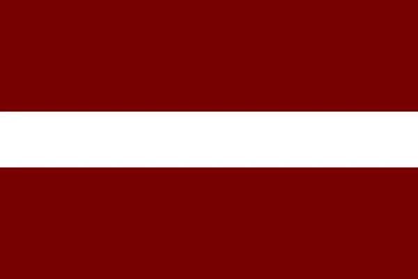 拉脱维亚的旗子 — 图库照片