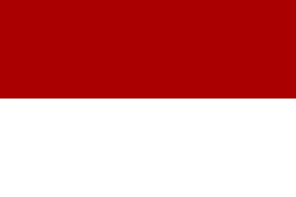 Flag of Monaco — Stock Photo, Image