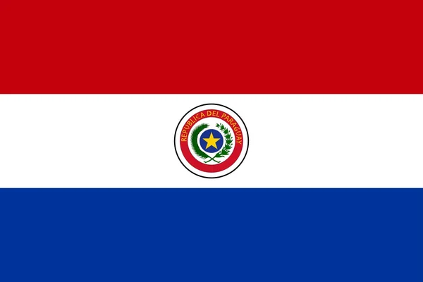 Drapeau du Paraguay — Photo