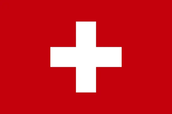İsviçre bayrağı — Stok fotoğraf