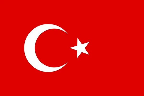 Σημαία Τουρκίας — Φωτογραφία Αρχείου
