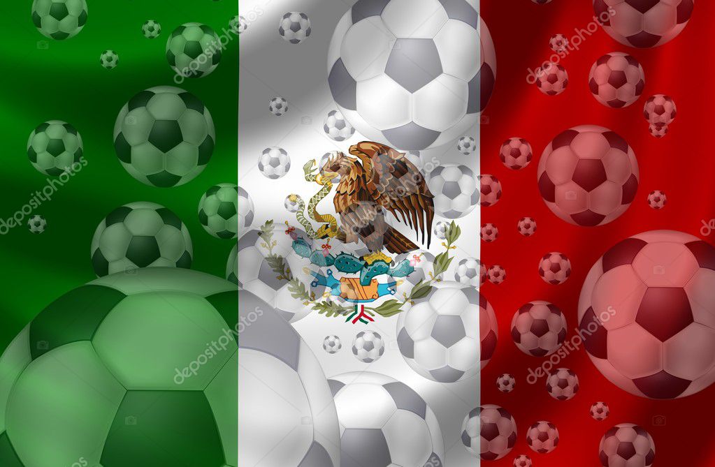 Soccer Mexico — Stock Photo © pdesign #5200906