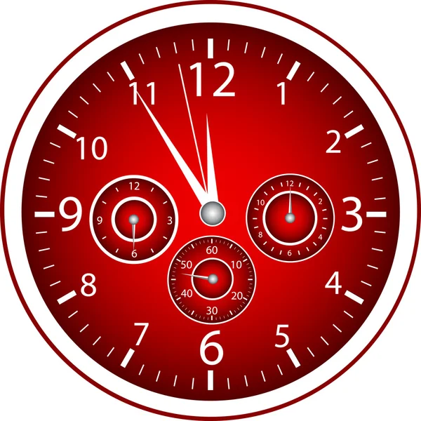 秒表计时手表 — 图库照片
