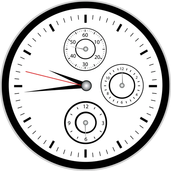 秒表计时手表 — 图库照片