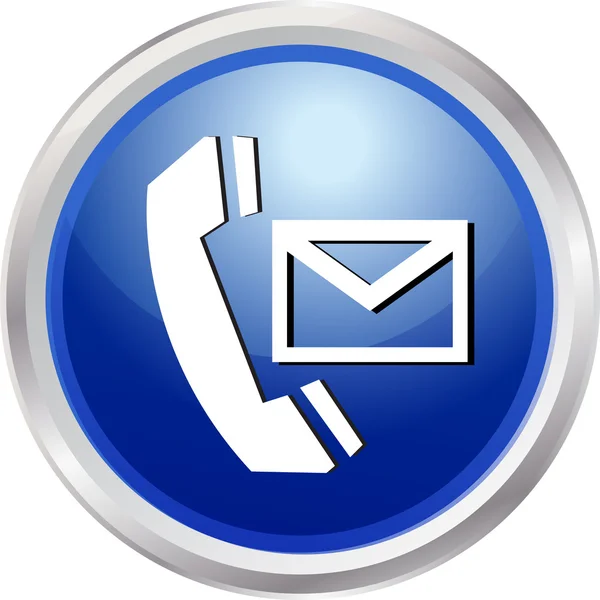 3d-Taste Telefon-Mail — Stockfoto