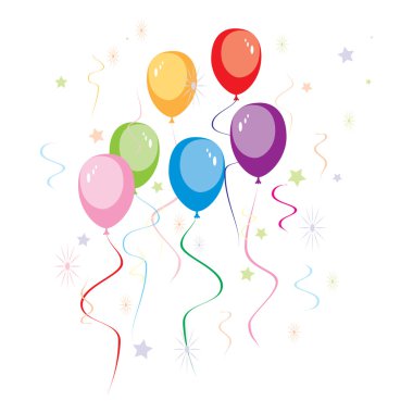 Party Baloons clipart