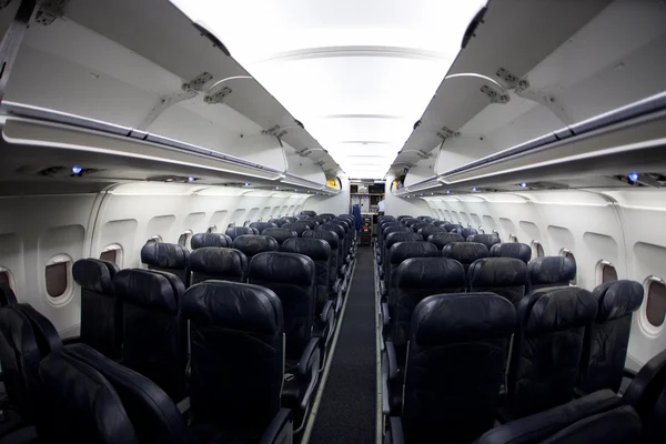 Repülőgépen lévő ülések — Stock Fotó