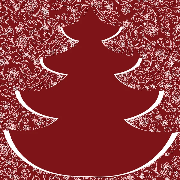 Abstract Kerst achtergrond — Stockvector