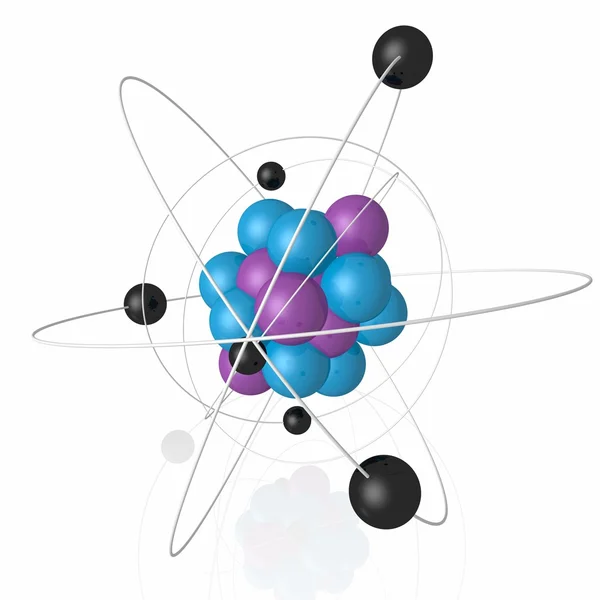 Núcleo atómico — Foto de Stock