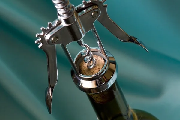 stock image Cork Screw. Opening Wine