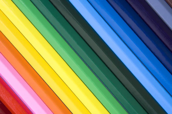 Цветные карандаши фон — стоковое фото
