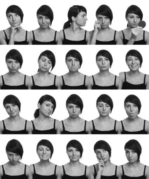 Useful facial expressions. Actor faces. — Stock Photo © REDPIXEL #4601253