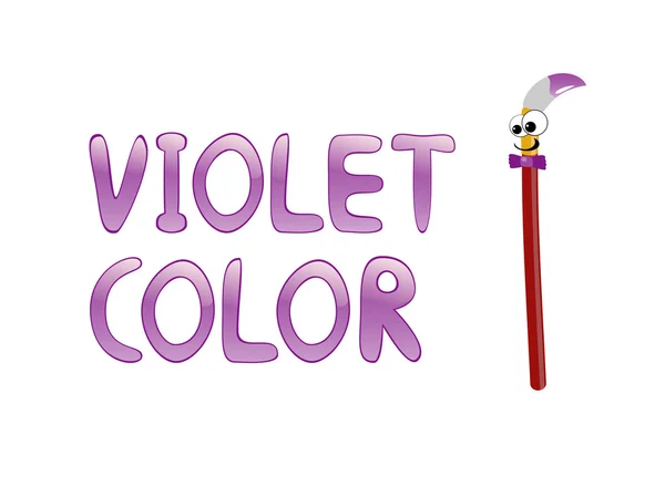 Cor violeta —  Vetores de Stock