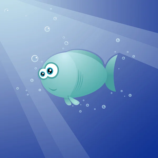 Cute fish — Stock Vector
