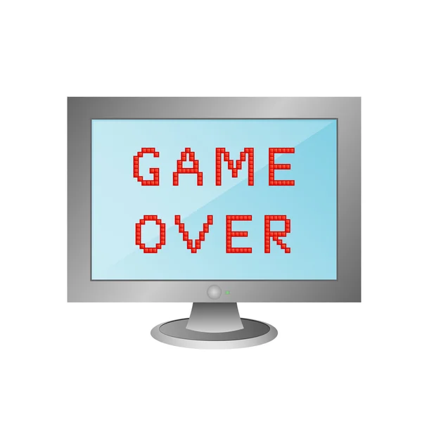 Game over — Stockvector
